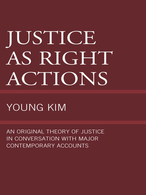 cover image of Justice as Right Actions